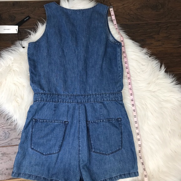NWT J Brand denim romper - Picture 5 of 7